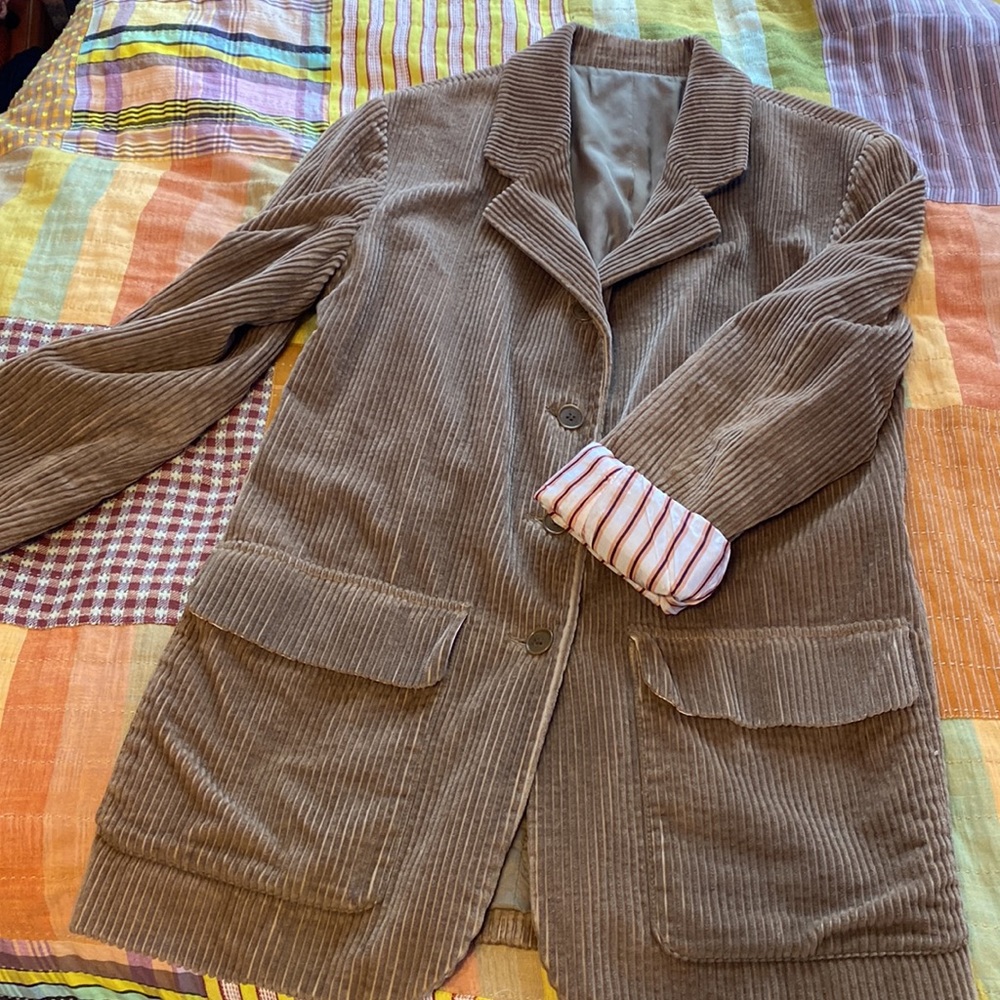 J.Crew Wide Wale Corduroy Chore Coat Blazer